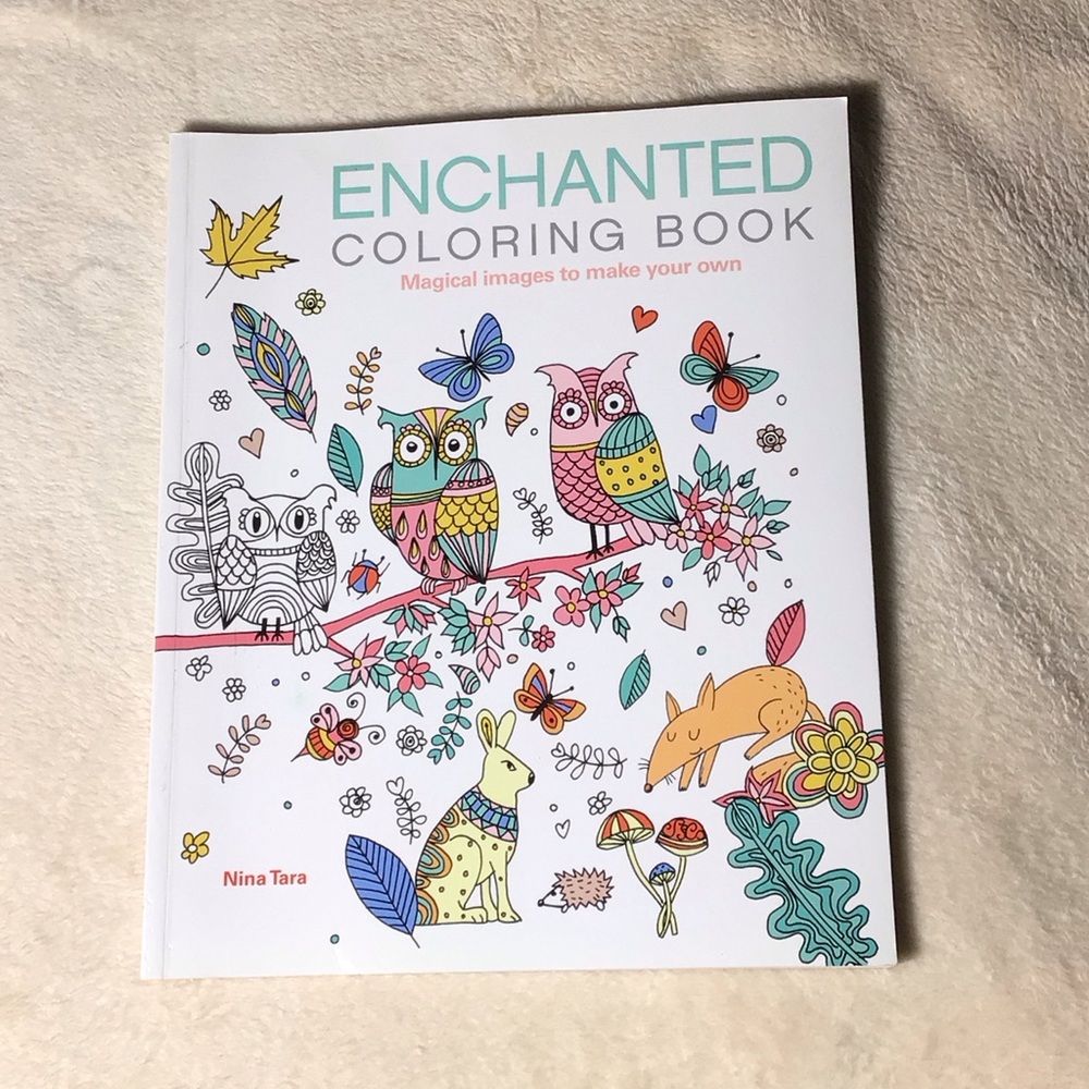Enchanted Coloring Book by Nina Tara